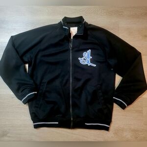 Stussy Poly Black Track Jacket 00s